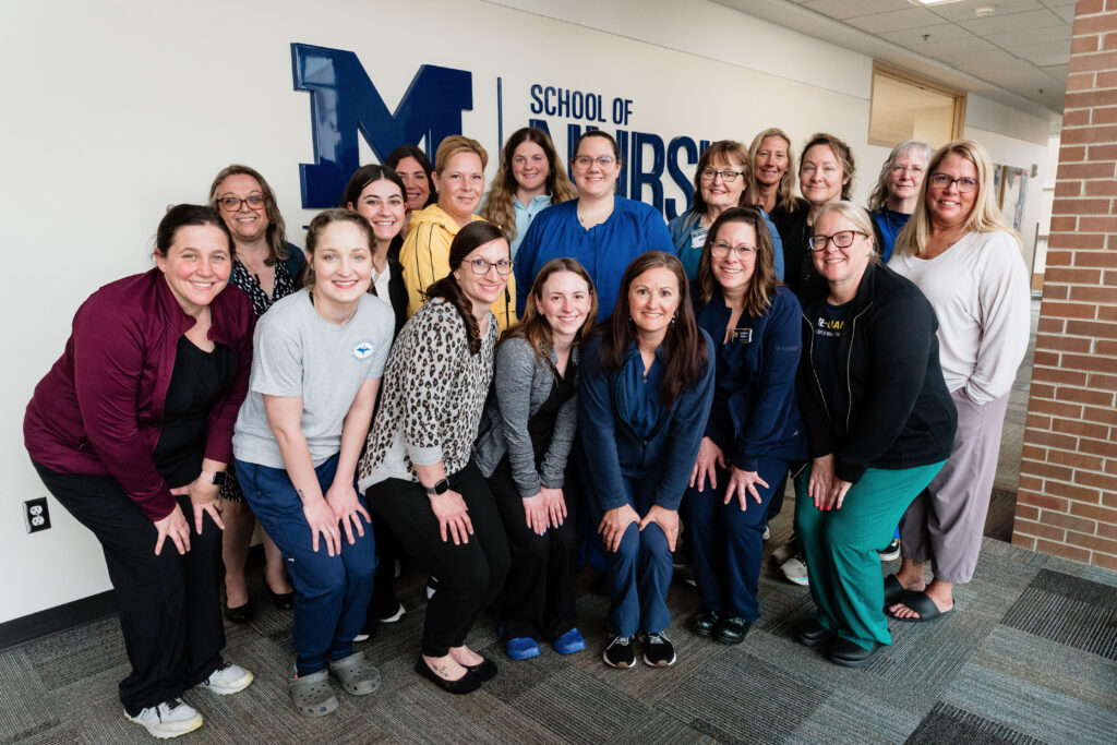 Healthcare professionals attend a Sexual Assault Nurse Examiner (SANE) bootcamp training at the University of Michigan-Flint in Flint, Michigan.