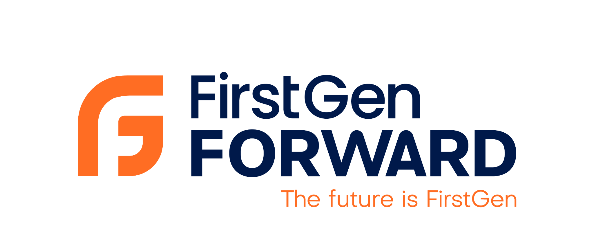 FirstGen Forward logo, the future is FirstGen