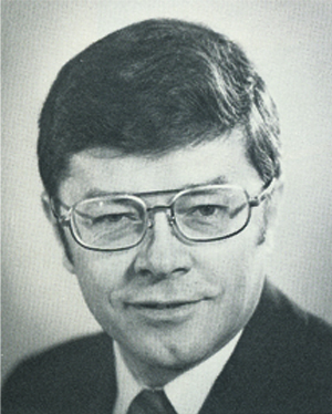 Portrait of Conny E. Nelson, second UM-Flint chancellor.