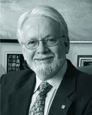Portrait of Juan E. Mestas, fifth UM-Flint chancellor.